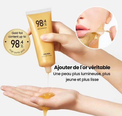 Masque Exfoliant Or -  GoldenBeauty (Achetez-en 1, obtenez-en 2)