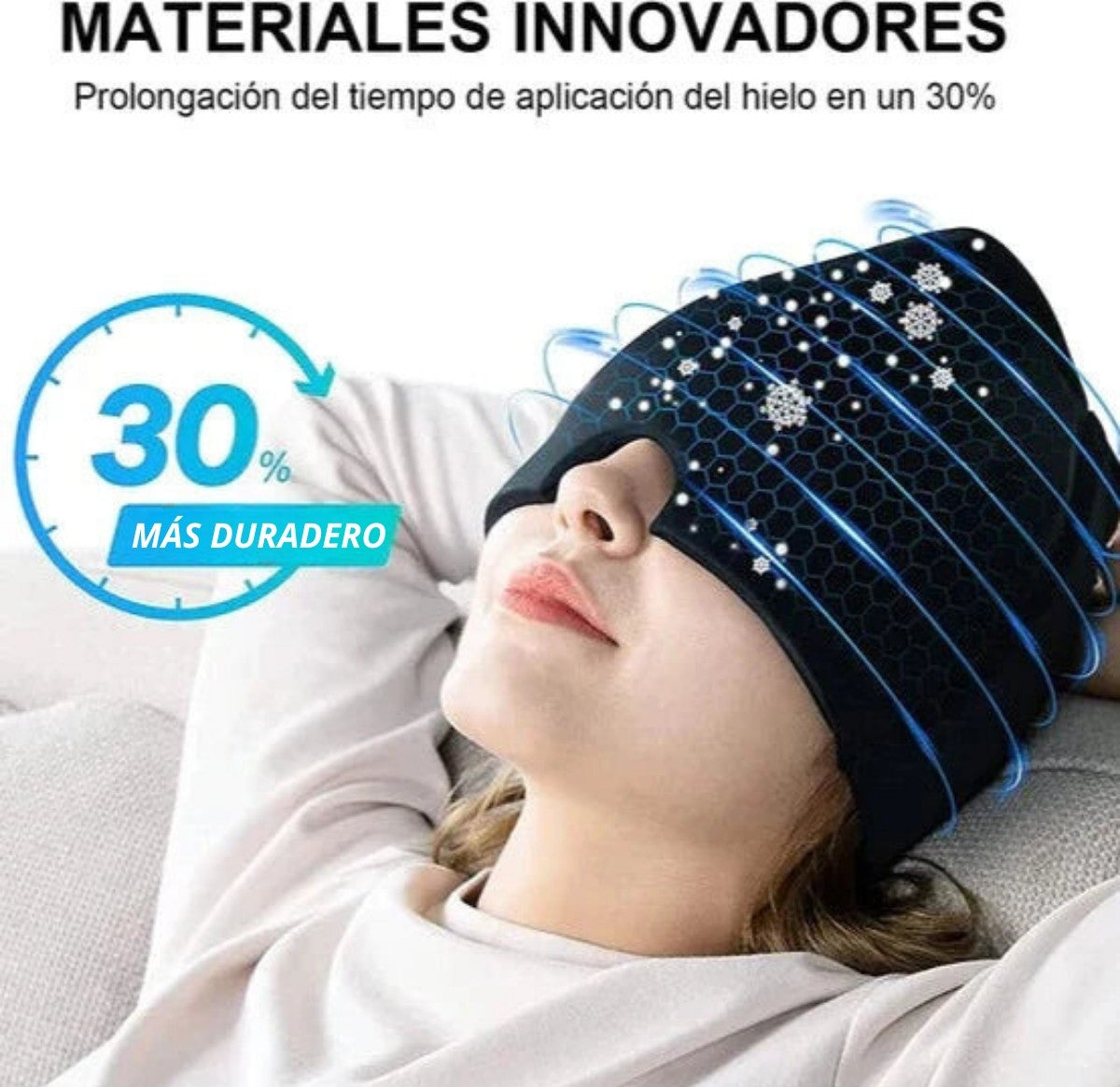 🧢 Gorro Antimigrañas: calma los dolores de cabeza