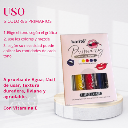 LABIAL LIPGLOSS CREA MAS DE 45 TONOS UP