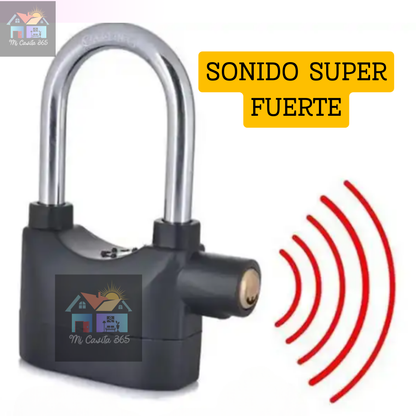 CANDADO CON ALARMA SONIC LOCK