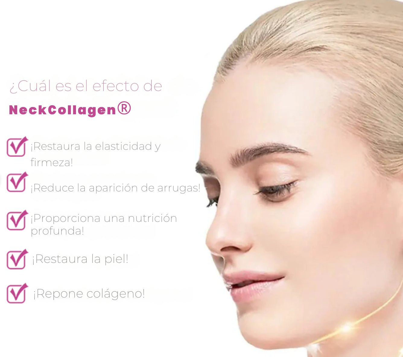 NeckCollagen® - Crema reductora de papada y arrugas