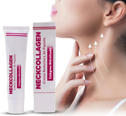 NeckCollagen® - Crema reductora de papada y arrugas