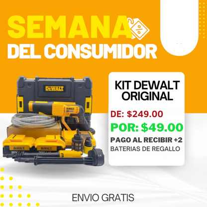 KIT ORIGINAL DEWALT: Hidrolavadora Dewalt