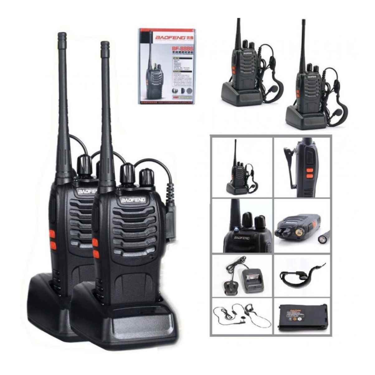 Walkie Talkie  Baofeng™  - Radio Comunicación (2 Unidades)