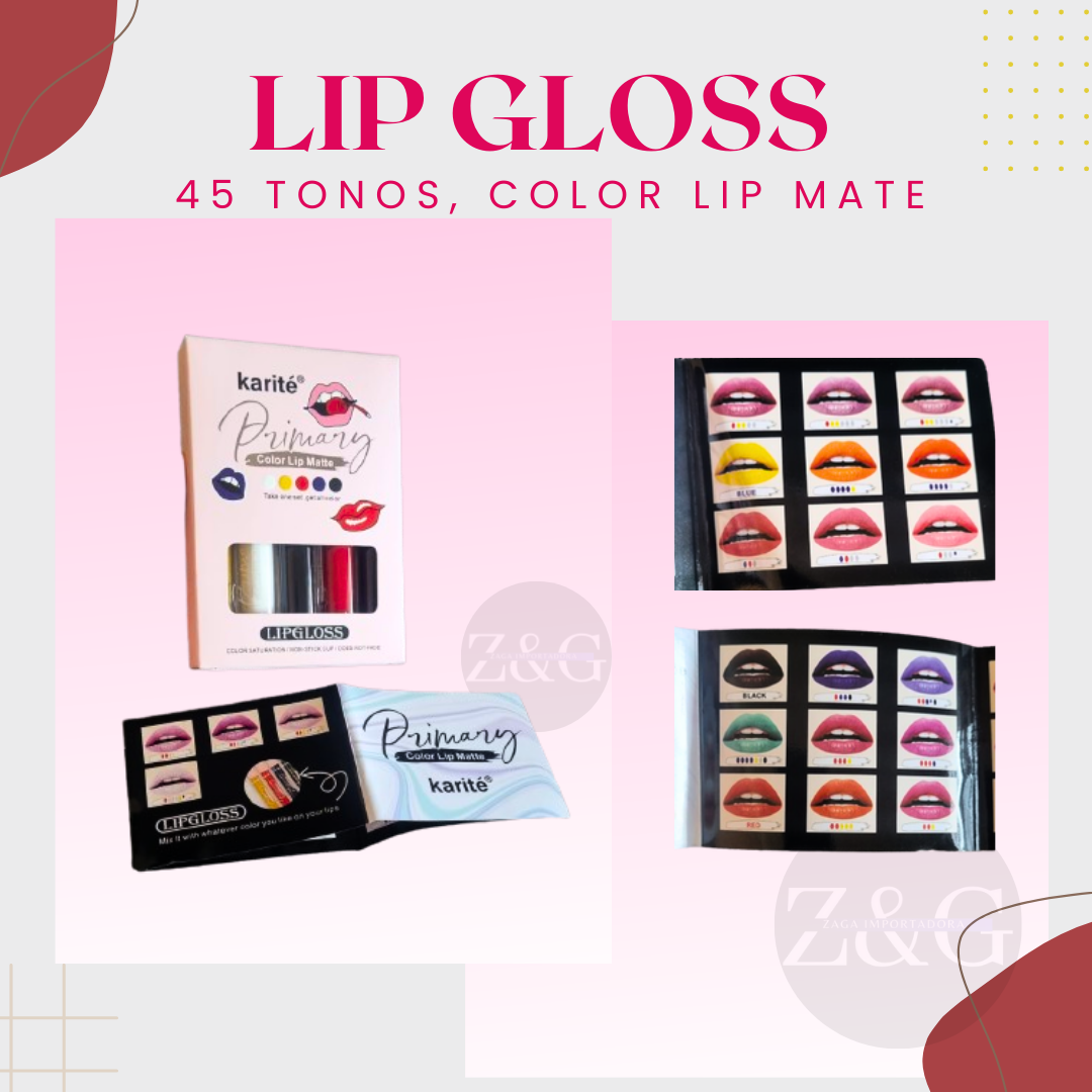 LABIAL LIPGLOSS CREA MAS DE 45 TONOS UP