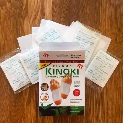 Kinoki Bambu™ Parches para Pies ELIMINA TOXINAS